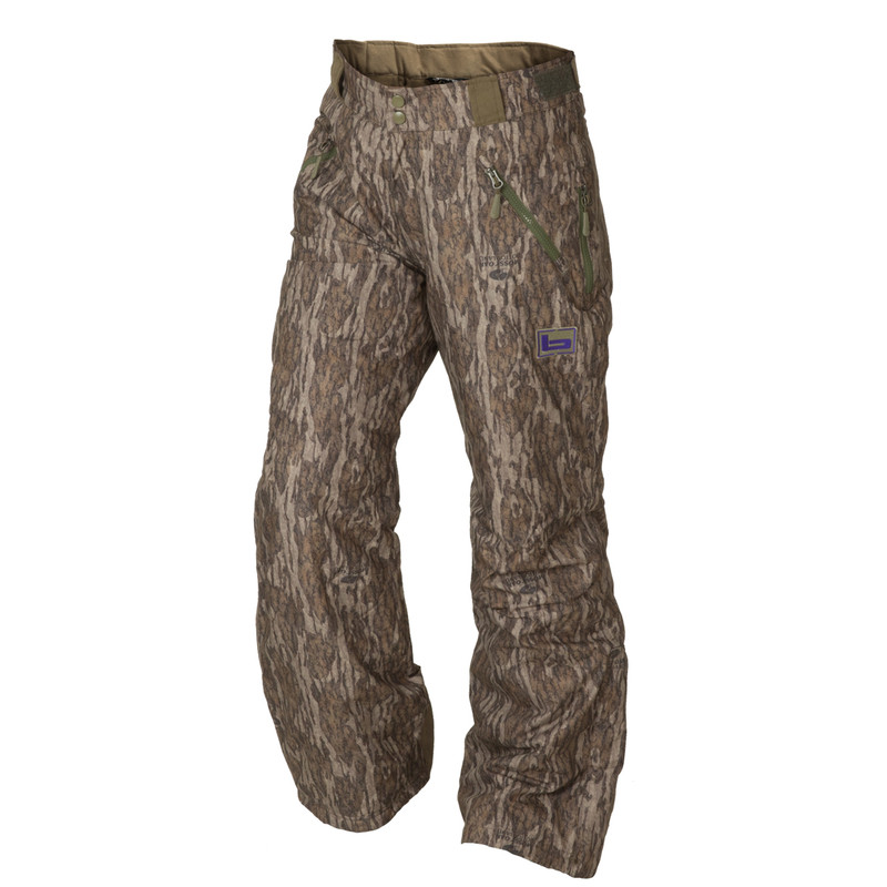 Banded Womens White River Hunting Pants in Mossy Oak Bottomland Color